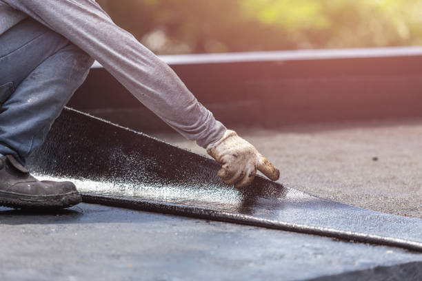 Professional Interior Drainage System technician working in Upland, IN